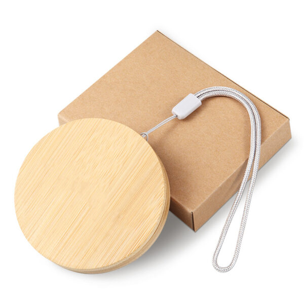 Bamboo Charging Cable Data Cable Storage Box 60W Fast Charging 6 in 1Universal Mobile Phone Holder Multi-head Conversion