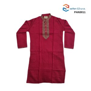 Gents - Panjabi - Red Color, 42"